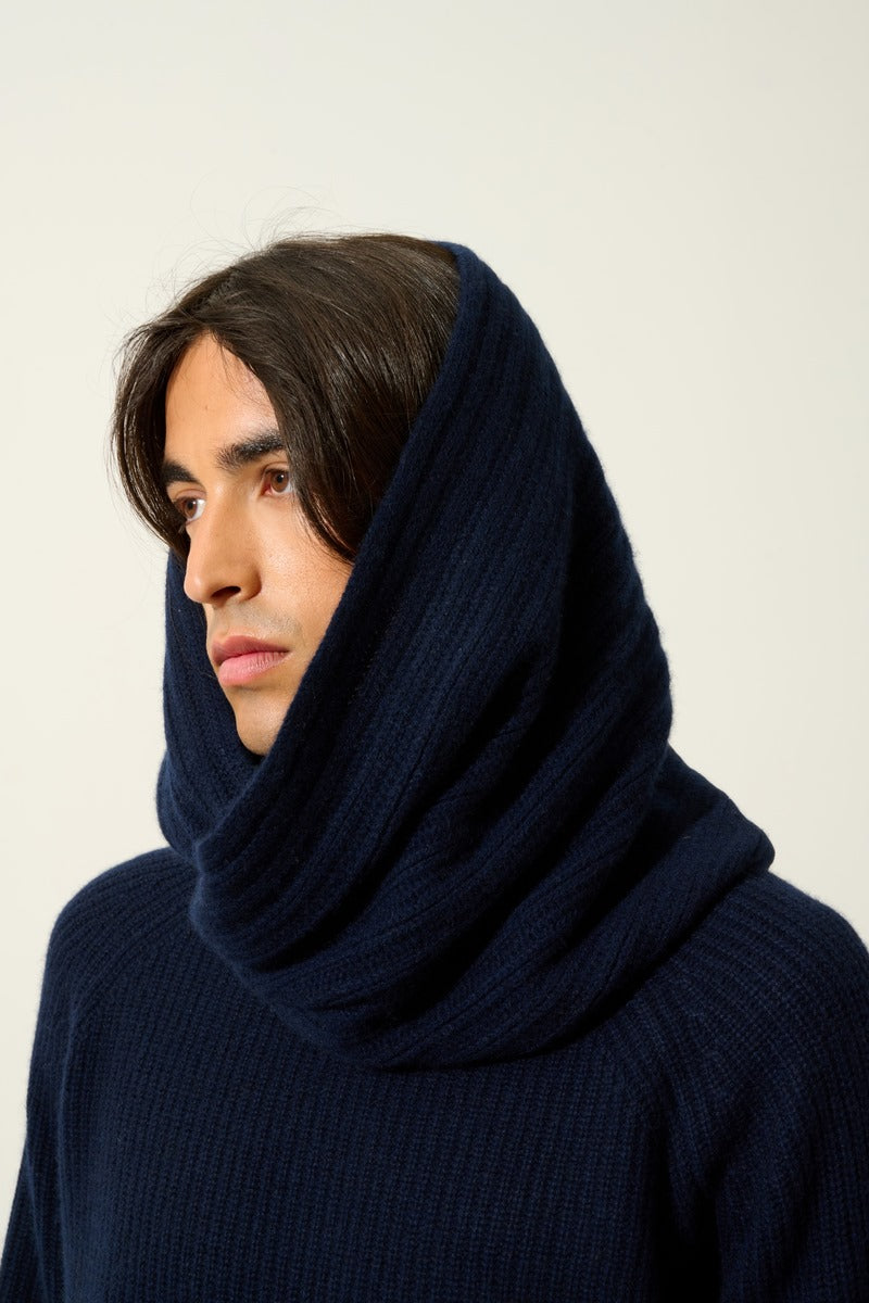 4-Ply Neck Warmer - Tommy - Navy