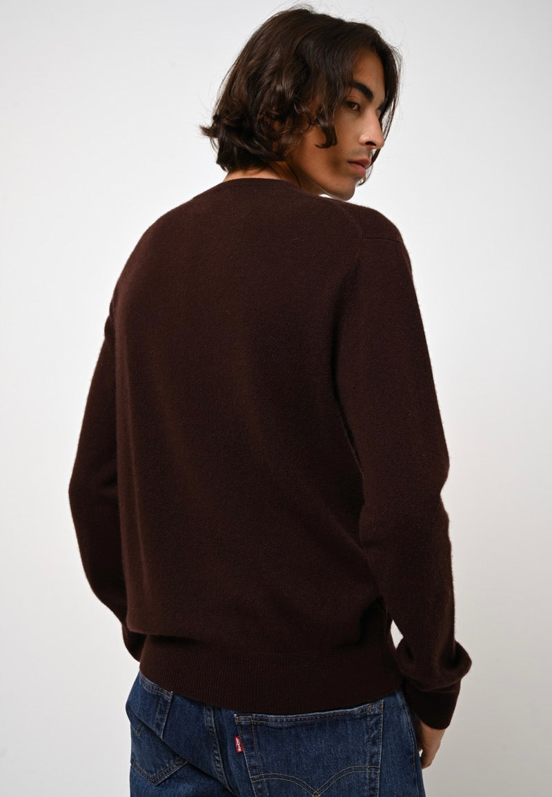 Jersey Cuello Redondo - Aiglière - Marrón