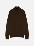 Roll-Neck Jumper - Bange - Brown