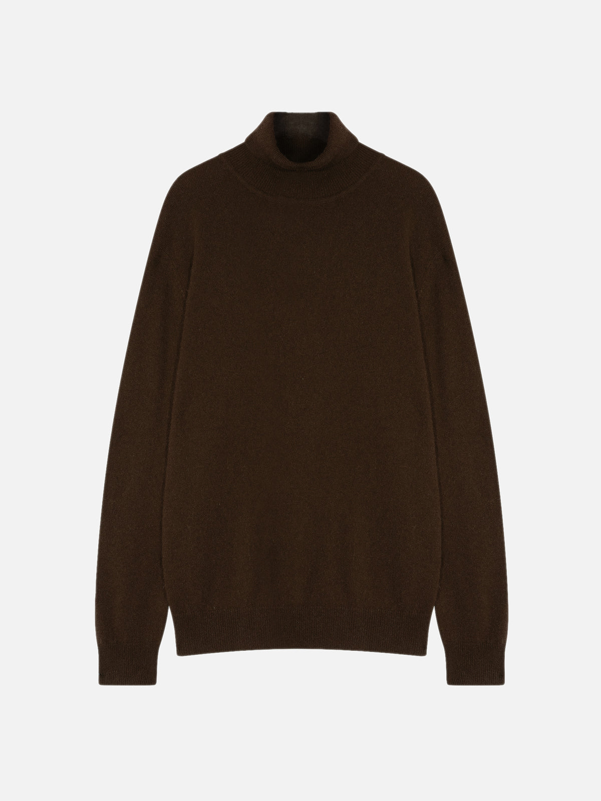 Roll-Neck Jumper - Bange - Brown