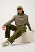 Jersey de cuello alto - Bange - Caqui