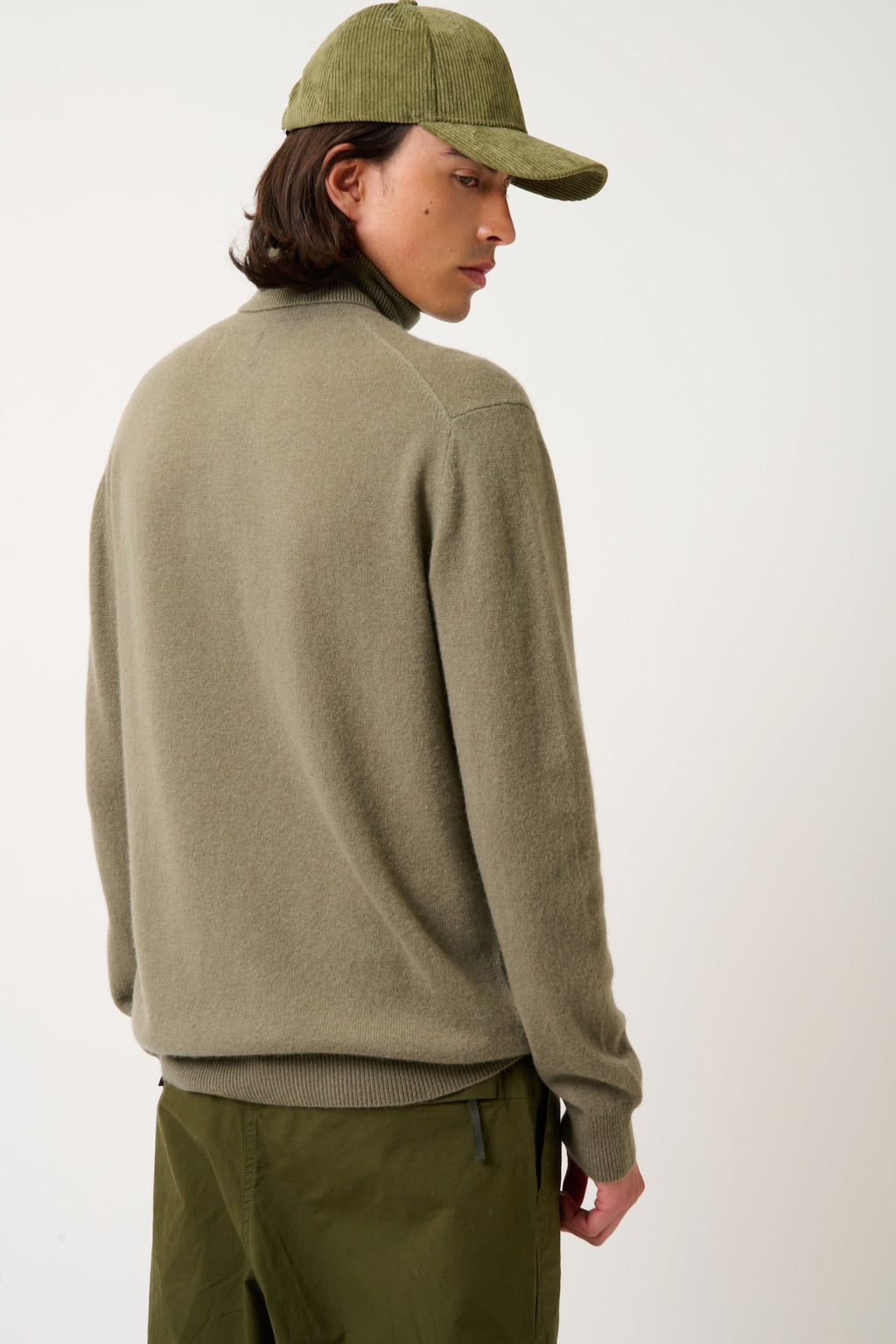 Jersey de cuello alto - Bange - Caqui