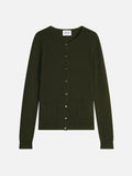 Cardigan Col Rond - Caron - Kaki