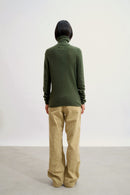 Turtleneck Sweater - Bise - Khaki