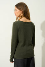 Jersey Cuello Barco - Criou - Caqui