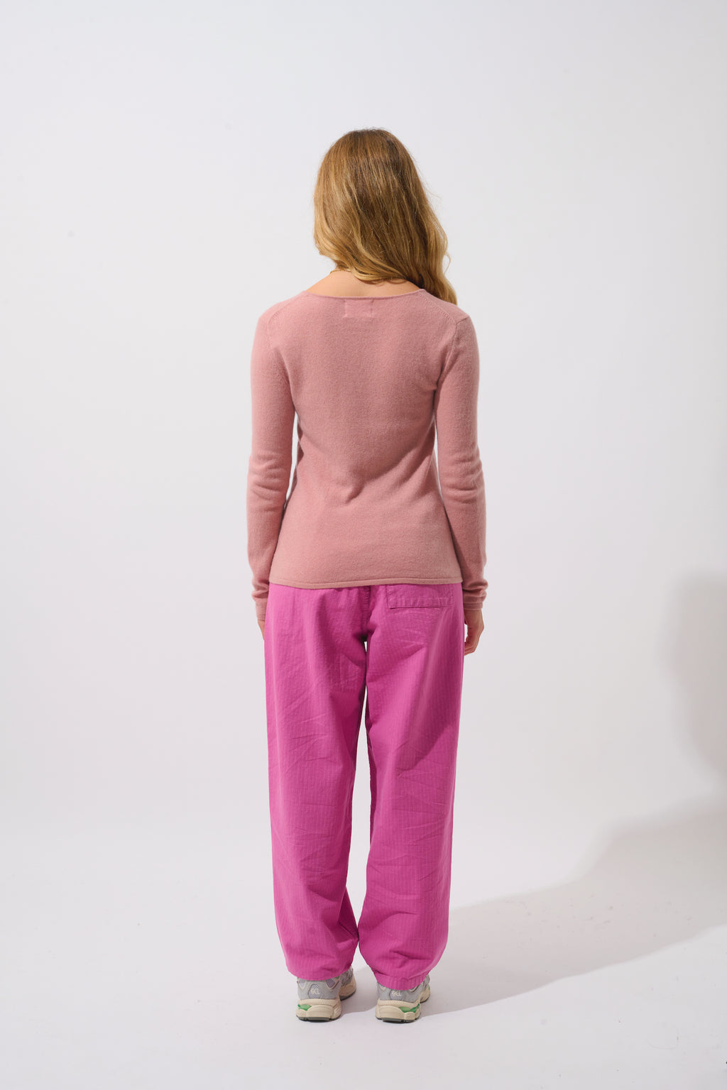 Boat Neck Jumper - Criou - Rosewood