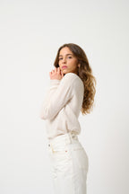 Jersey de Cuello Barco - Lanfon - Marfil
