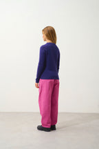 Jersey de cuello redondo - Écrin - Morado
