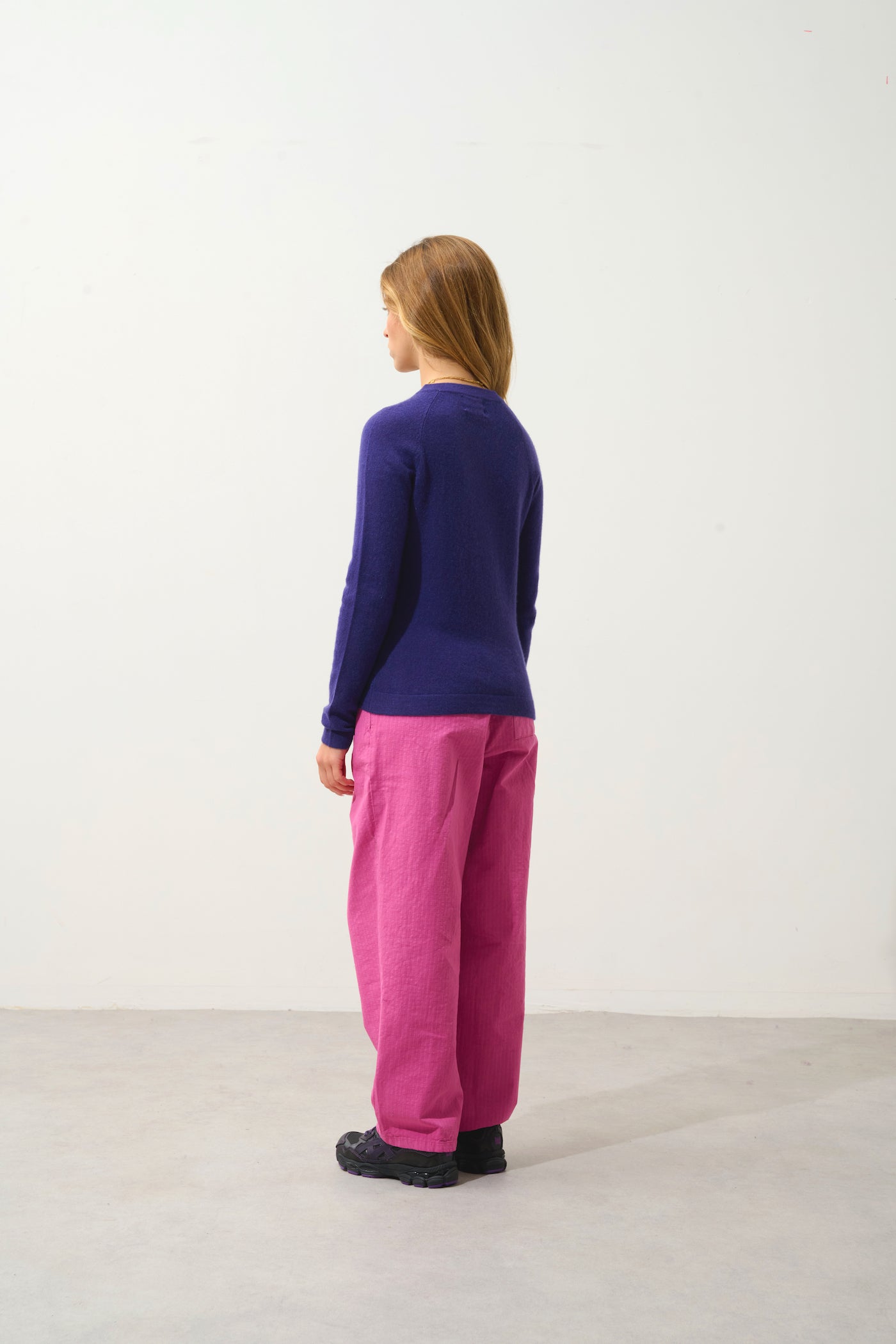 Jersey de cuello redondo - Écrin - Morado