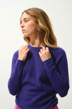 Jersey de cuello redondo - Écrin - Morado