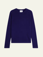 Sweter z okrągłym dekoltem - Ecrin - Purple