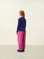 Sweter z okrągłym dekoltem - Ecrin - Purple