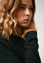 Round Neck Sweater - Ecrin - Cypress