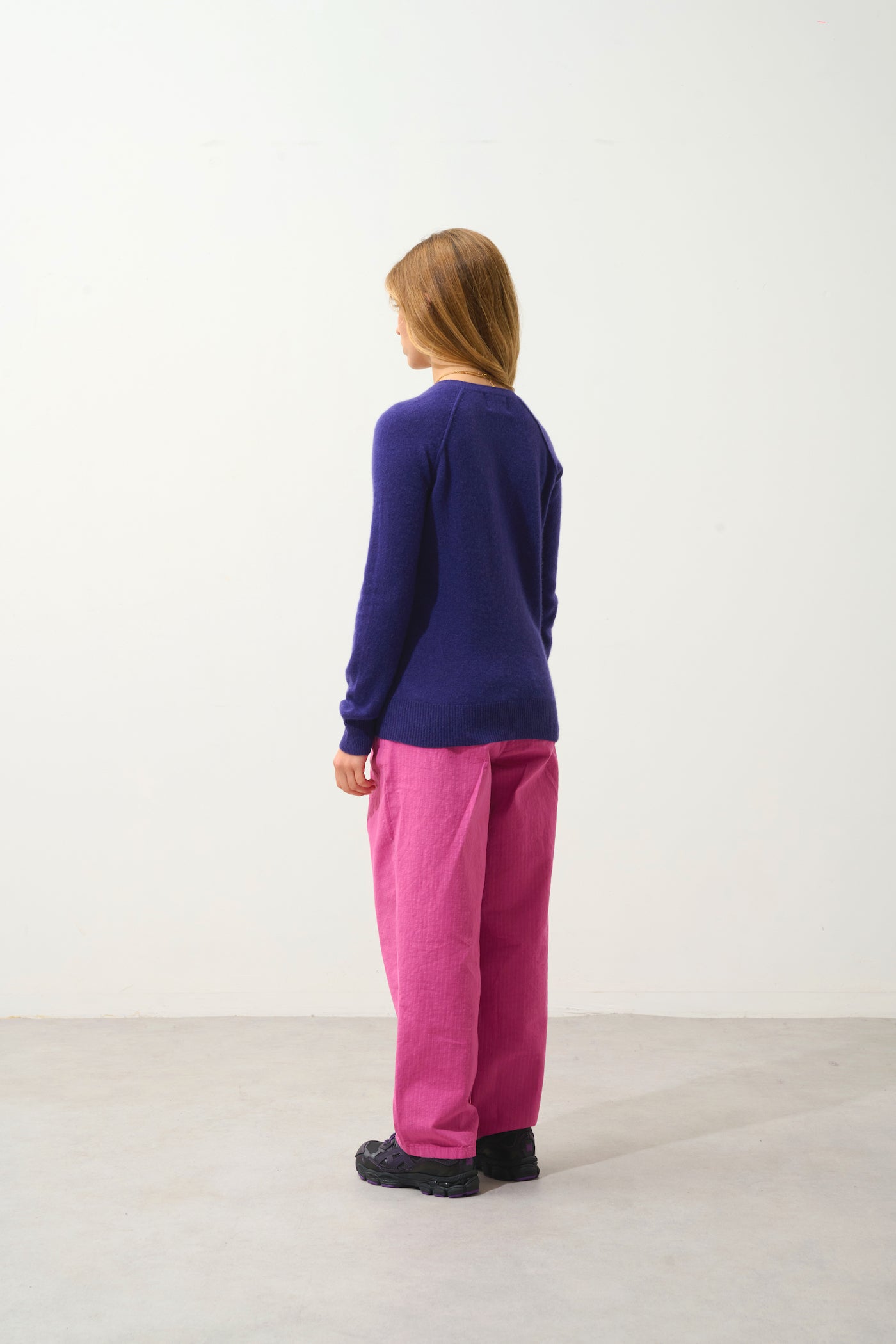 Pull Col Rond - Etret - Purple