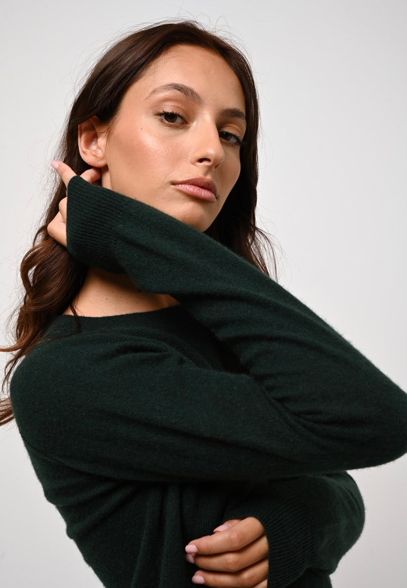 Jersey Cuello Redondo - Etret - Verde