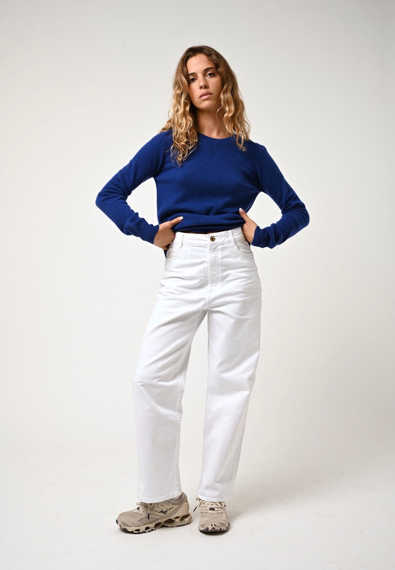 Pull Col Rond - Etret - Outremer