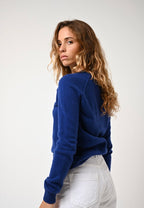 Pull Col Rond - Etret - Outremer