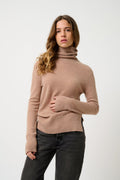 Jersey de Cuello Vuelto - Fornet - Camel Jaspeado