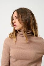 Jersey de Cuello Vuelto - Fornet - Camel Jaspeado