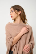 Poncho - Carra - Camel jaspeado