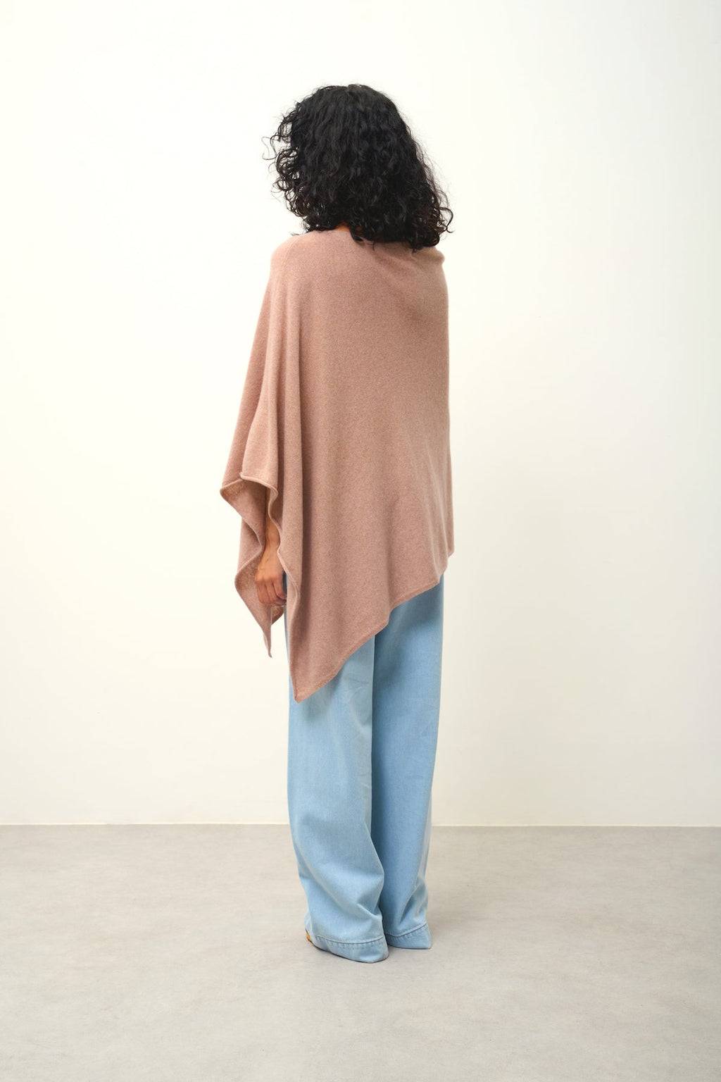 Poncho - Carra - Camel Chiné