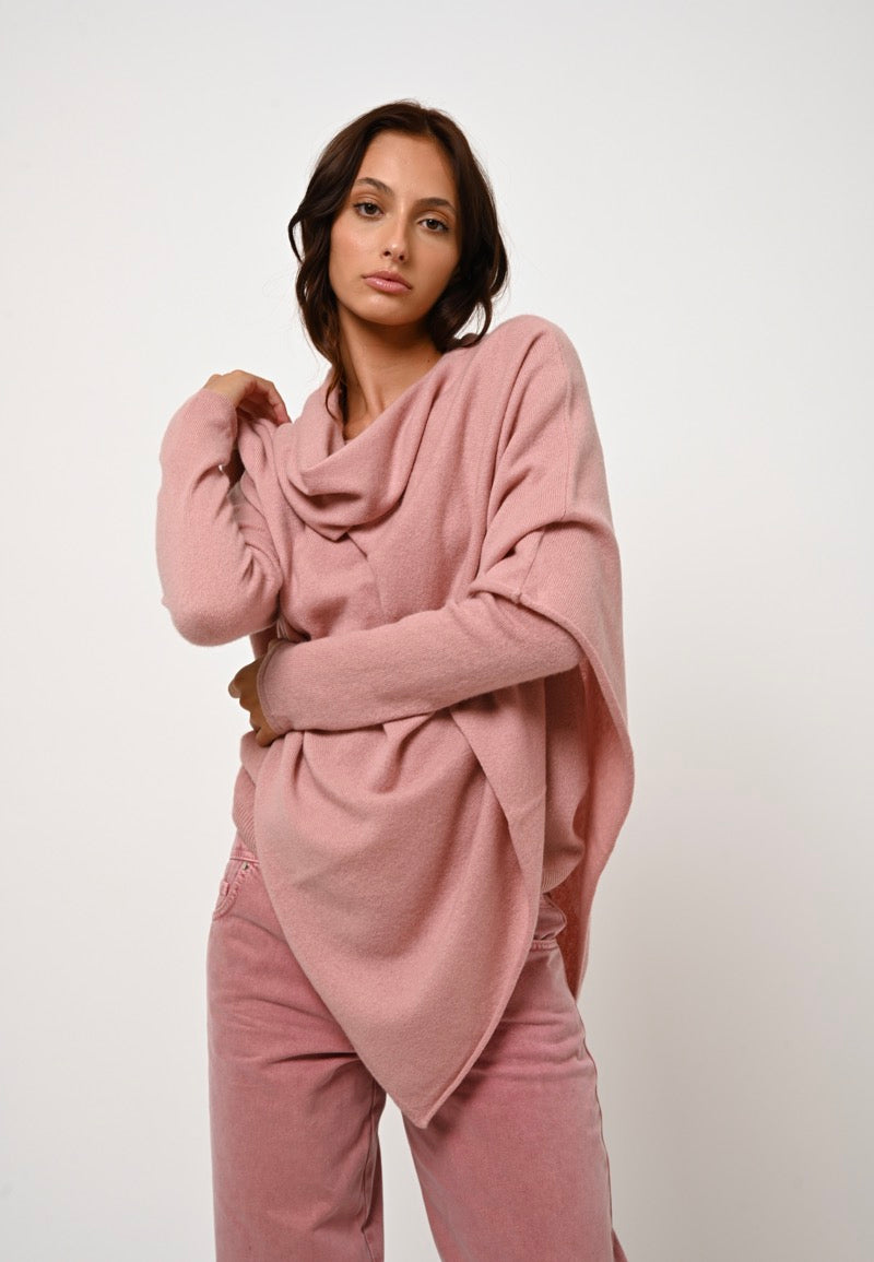 Poncho - Carra - Bois De Rose