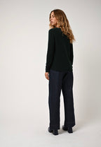Galise V-Neck Jumper - Cypress - 100% 2-Ply Cashmere