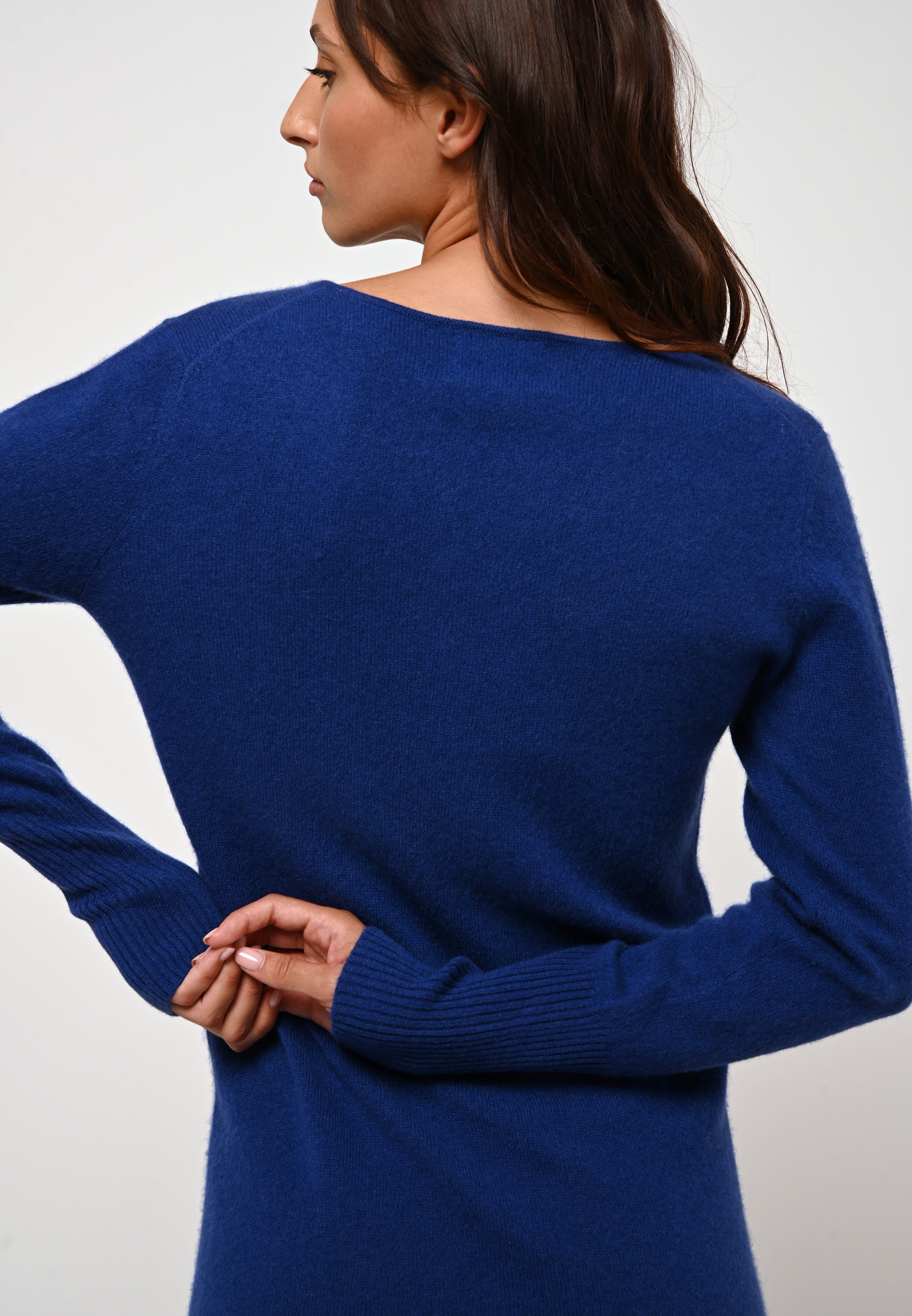 Dress - 100% 2-Ply Cashmere - Outremer