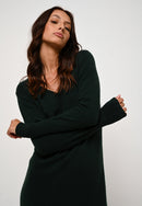 Robe Col V - Capelet - Cyprès