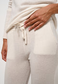 Joggers - 100% 2-Ply Cashmere - Ivory