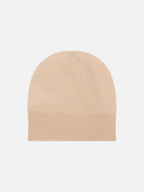 Bonnet Manti - 100% Cachemire, 2 Fils - Sable - Mixte