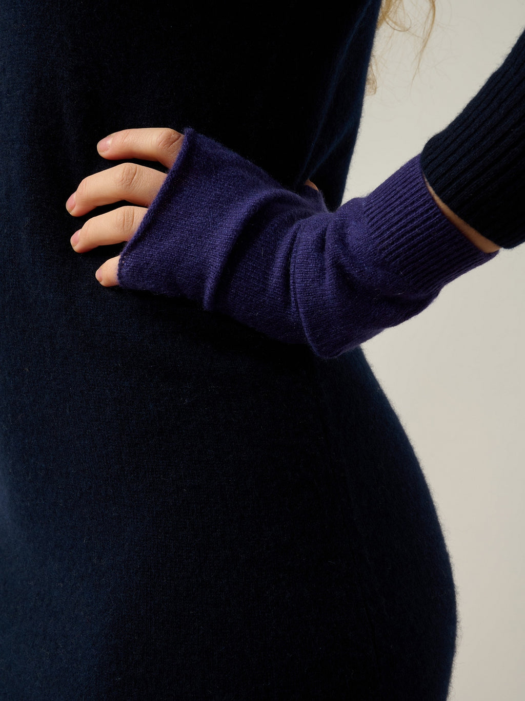 Serre Mittens - Purple