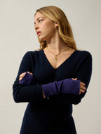 Serre Mittens - Purple