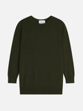 Pull Col Rond Boutonné Dos - Estaris - Kaki