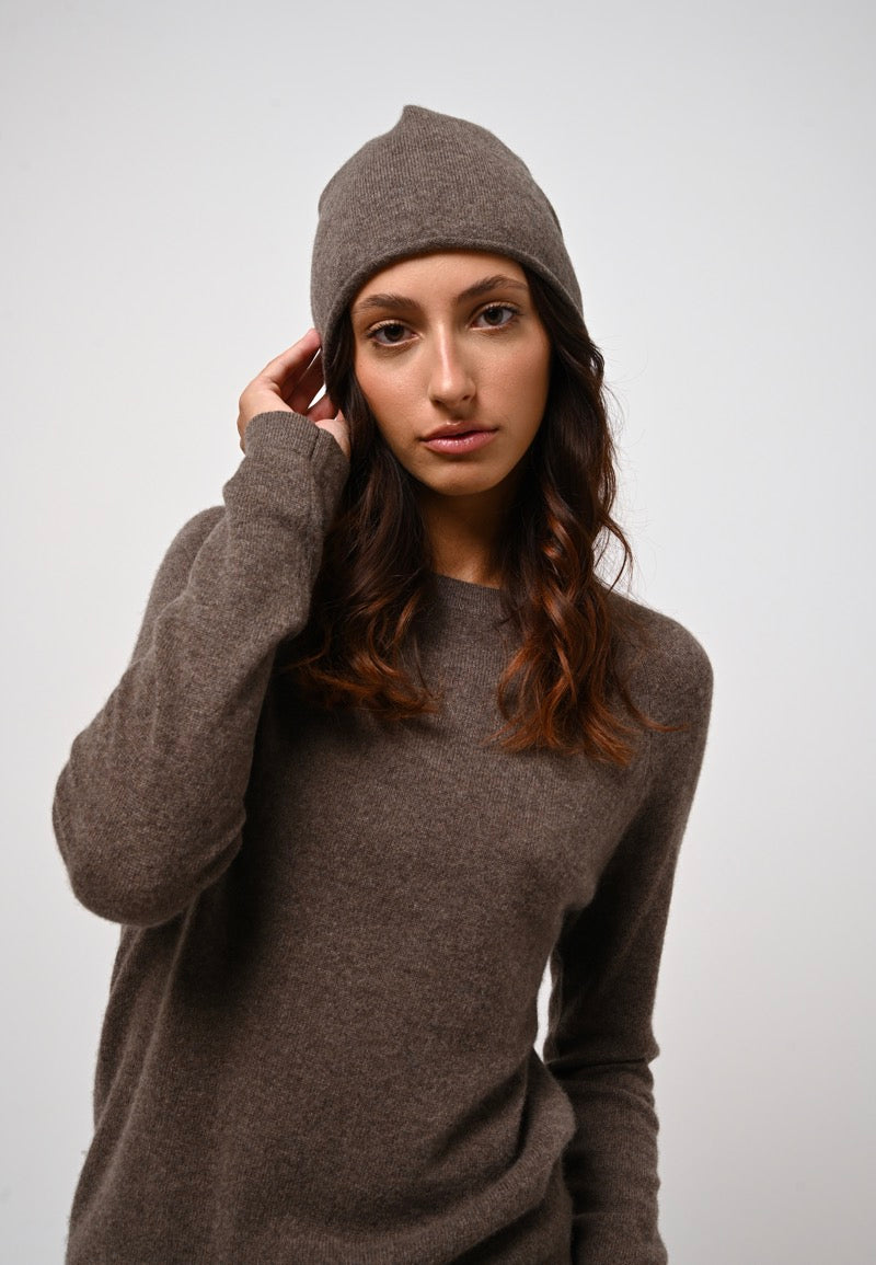 Maglione Girocollo - Ecrin - Marrone