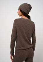 Maglione Girocollo - Ecrin - Marrone