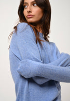 Pull Col Rond - Ecrin - Sky