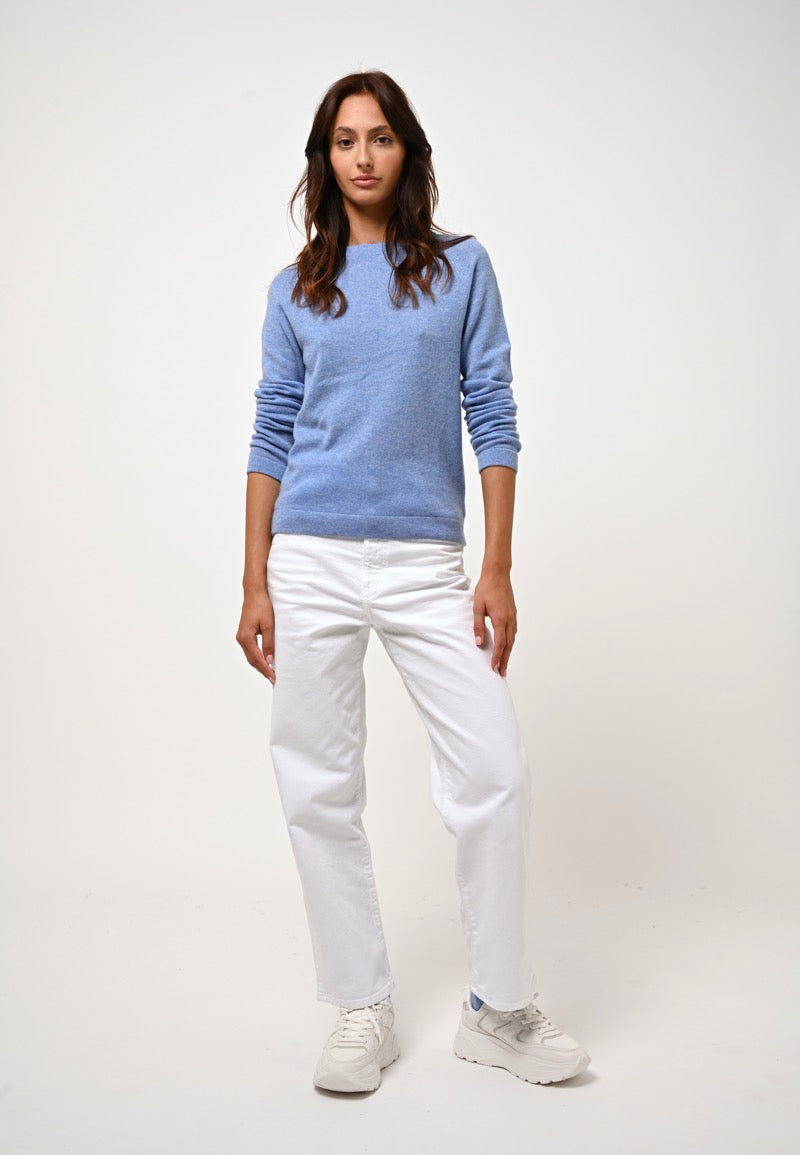 Pull Col Rond - Ecrin - Sky