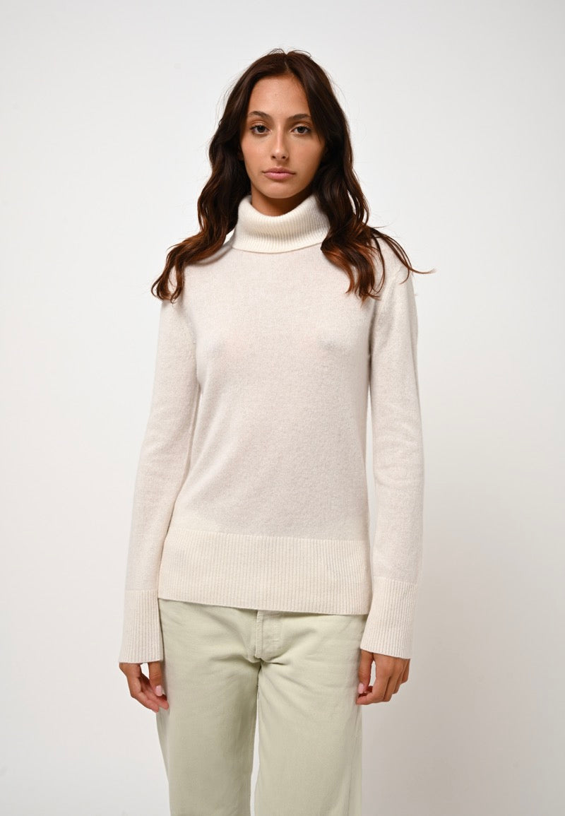 Pull Col Roulé - Fornet - Neige