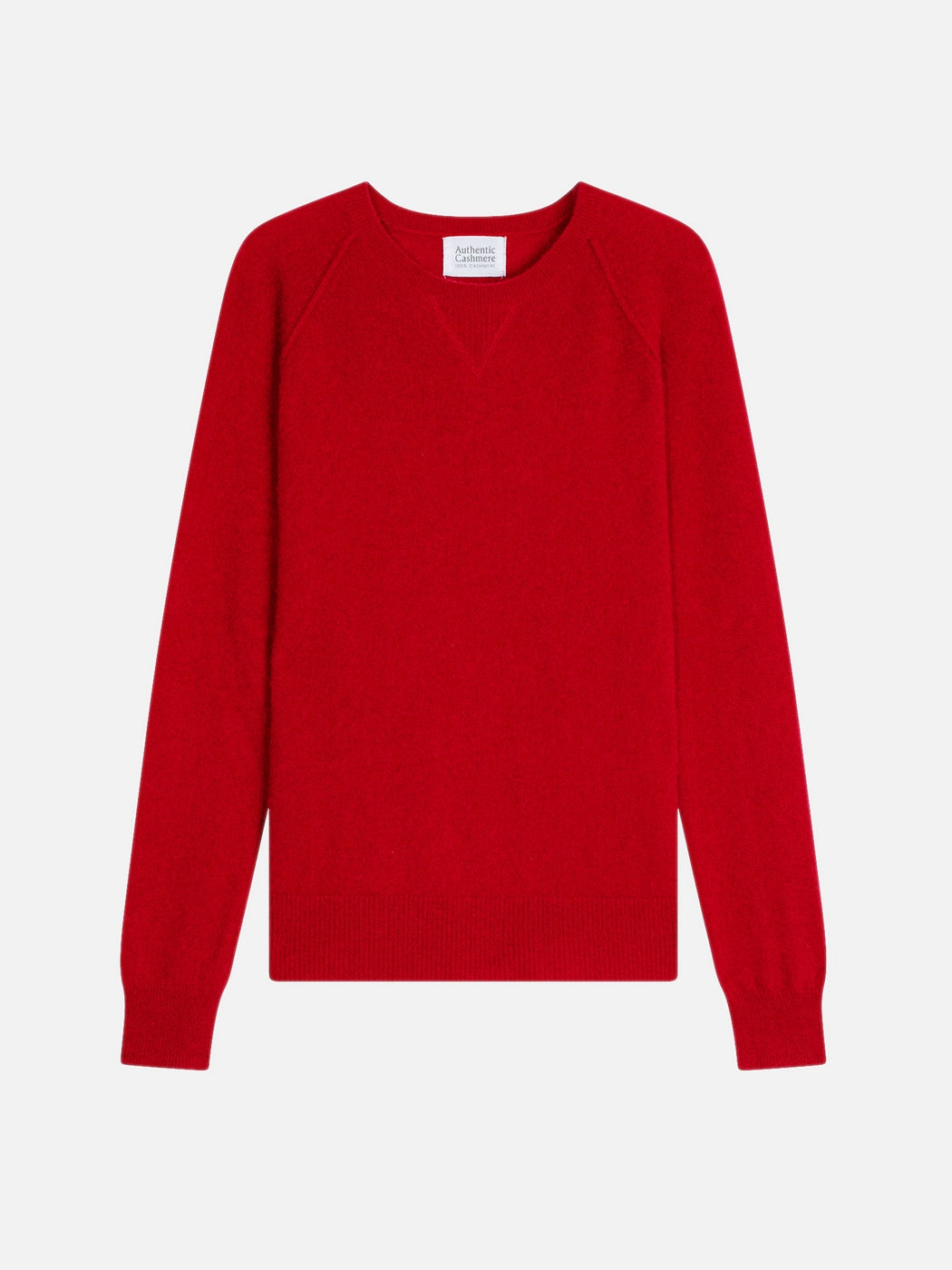 Round-Neck Jumper - Etret - Red