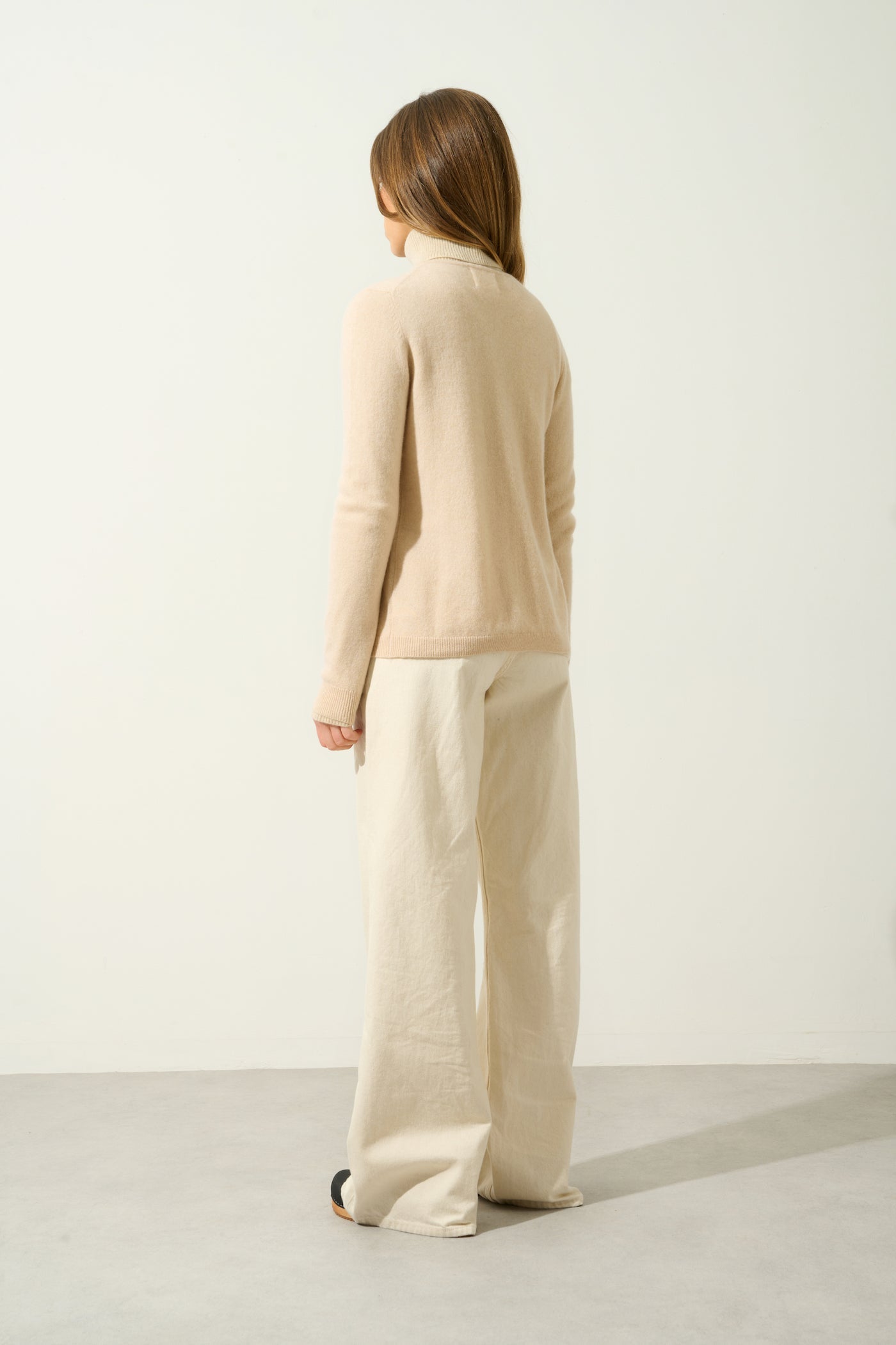 Cárdigan Cuello Redondo - Caron - Beige