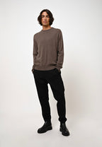 Jersey Cuello Redondo - Aiglière - Taupe Jaspeado