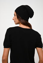 4-Ply Beanie - Scott - Black