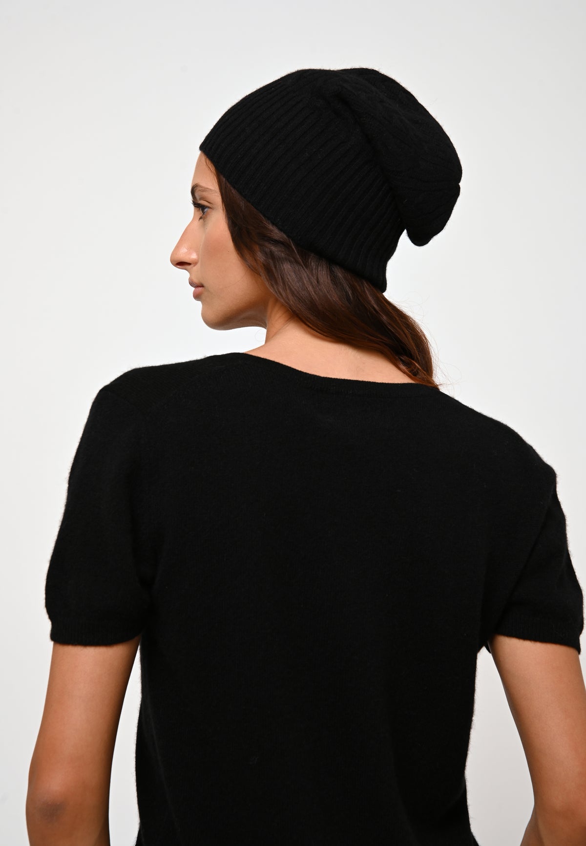 4-Ply Beanie - Scott - Black