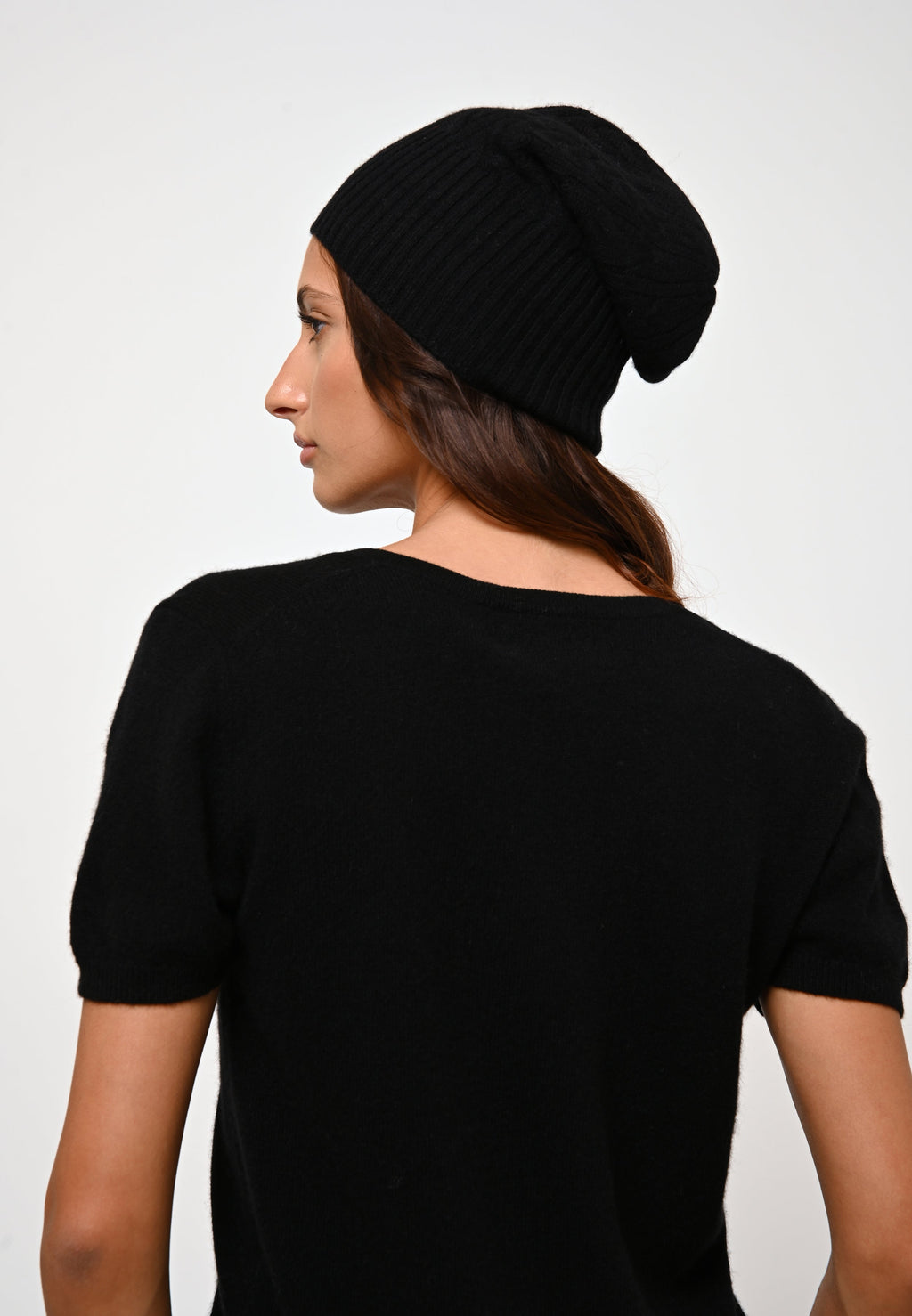 4-Ply Beanie - Scott - Black