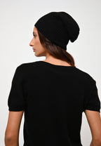 4-Ply Beanie - Scott - Black