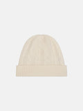 4-Ply Beanie - Scott - White