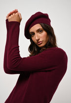4-Ply Beret - Liwi - Red
