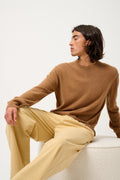 Jersey de cuello redondo - Nolan - Avellana