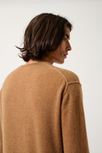 Jersey de cuello redondo - Nolan - Avellana